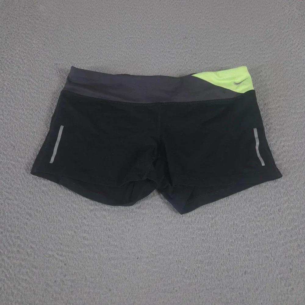 LOT OF 3 Nike Shorts Womens L Multi Epic Run Boyshorts Dri-FIT Tempo Running Gym